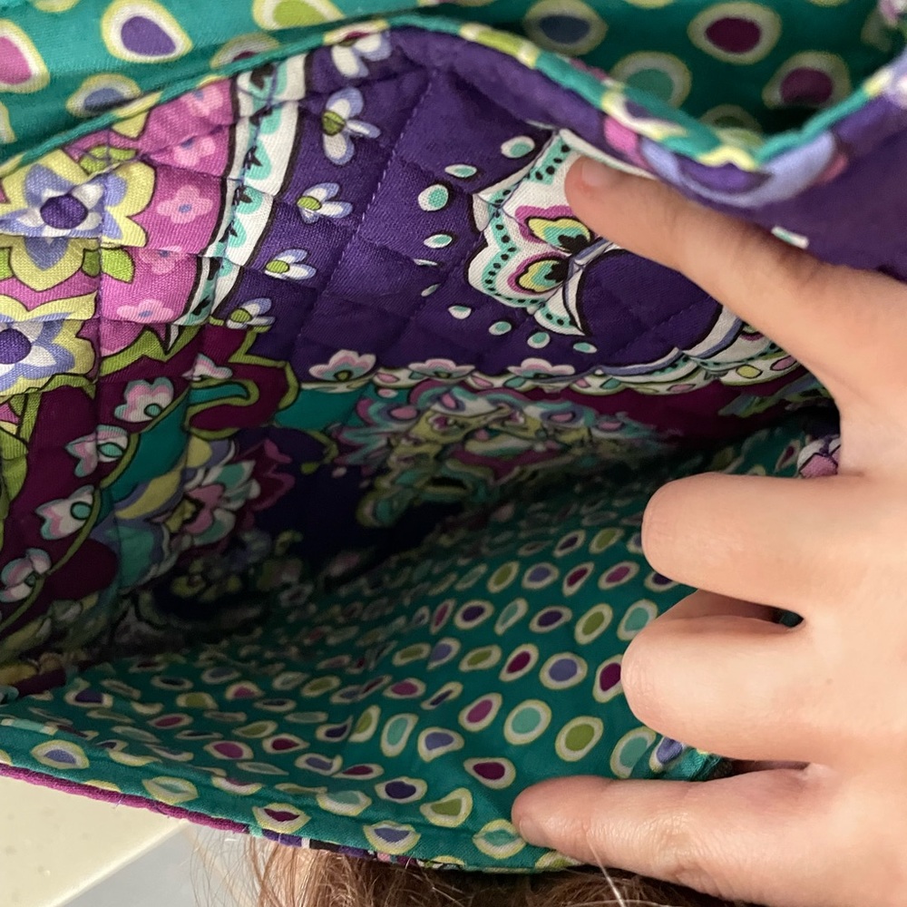 Vera Bradley Bag- Heather Pattern - Picture 5 of 6